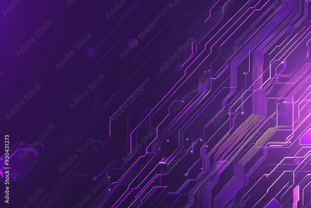 Abstract image of a circuit board with glowing lines and nodes on a pink gradient background. The intricate network of connections creates a modern, tech-inspired visual. Copy space available Abstract image of a circuit board with glowing lines and nodes on a pink gradient background. The intricate network of connections creates a modern, tech-inspired visual. Copy space available