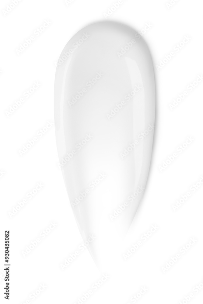 Smear of white cosmetic cream on empty background. Smear of white cosmetic cream on empty background.