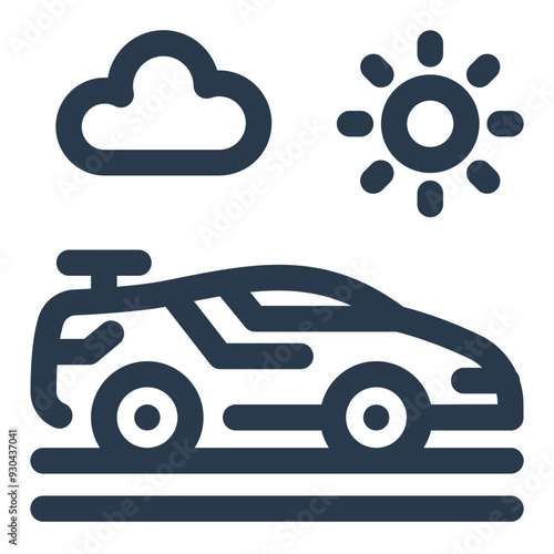 High-End Exotic Sports Car