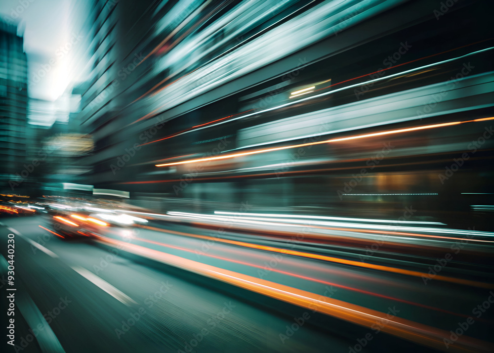 Abstract speed motion blur