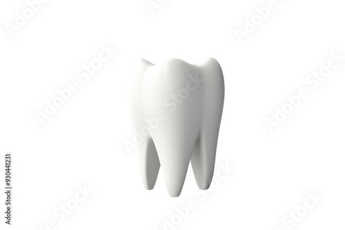 Top rated image of clean white teeth, isolated on white background.