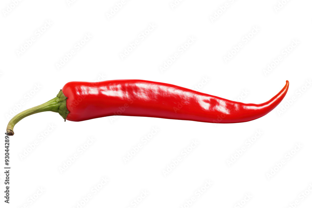 Our Branch Red Chili Peppers are brightly colored and isolated on a white background. Our Branch Red Chili Peppers are brightly colored and isolated on a white background.