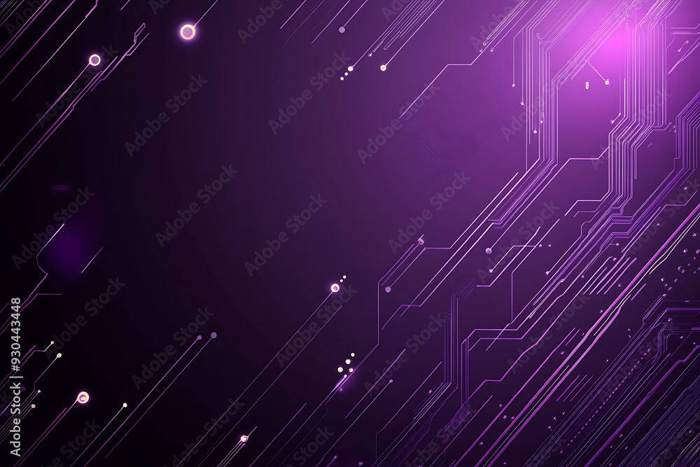 Abstract image of a circuit board with glowing lines and nodes on a pink gradient background. The intricate network of connections creates a modern, tech-inspired visual. Copy space available Abstract image of a circuit board with glowing lines and nodes on a pink gradient background. The intricate network of connections creates a modern, tech-inspired visual. Copy space available