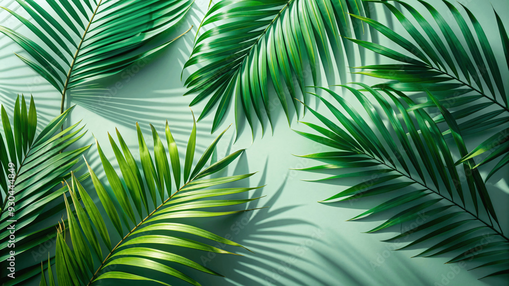 Tropical palm Leaves summer background Tropical palm Leaves summer background
