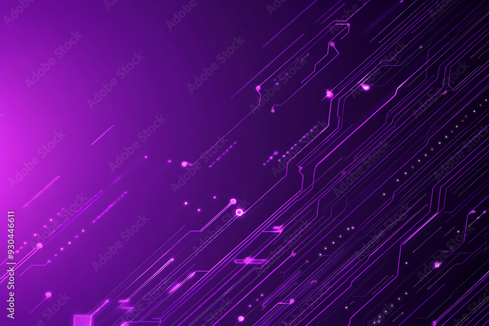 Abstract image of a circuit board with glowing lines and nodes on a pink gradient background. The intricate network of connections creates a modern, tech-inspired visual. Copy space available Abstract image of a circuit board with glowing lines and nodes on a pink gradient background. The intricate network of connections creates a modern, tech-inspired visual. Copy space available