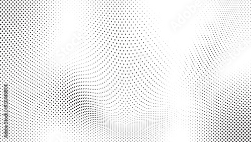 Circle Halftone Vector Art, Icons, and Graphics Elements. 