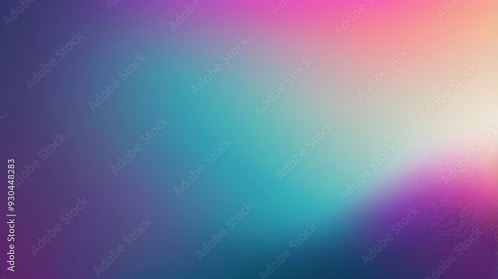 Obraz premium Pastel Gradient Background with Smooth Purple, Pink, and Blue Tones