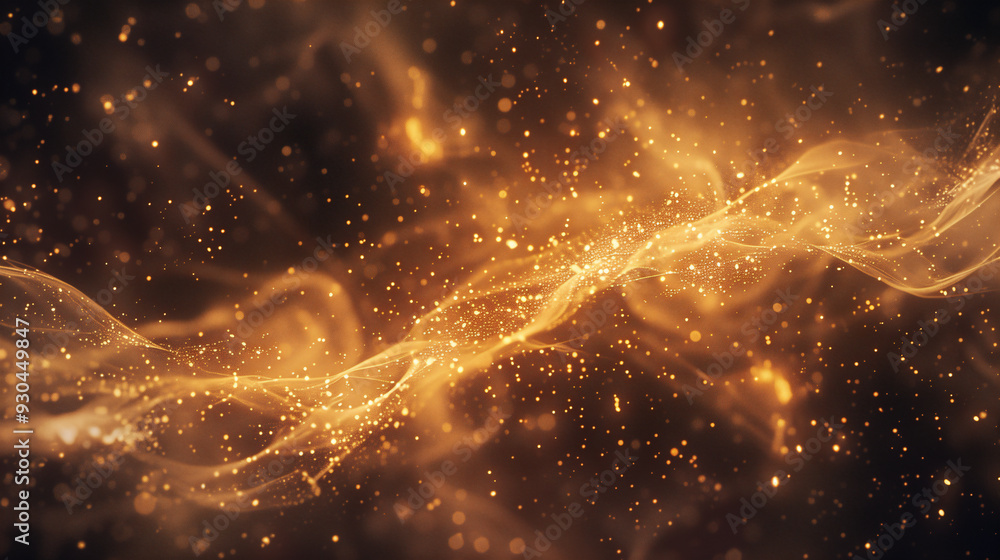 Fototapeta premium Minimalistic Cosmic Frequency