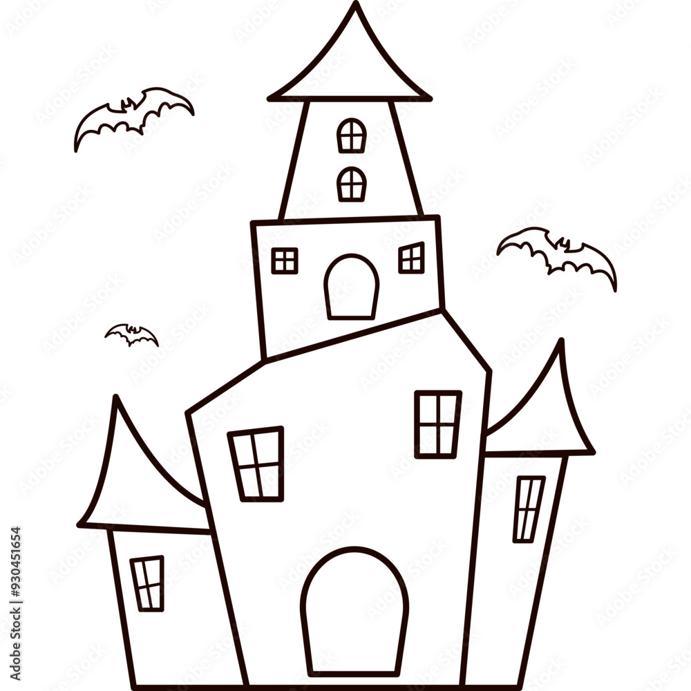 Halloween Scary House Line
Halloween Scary House Line