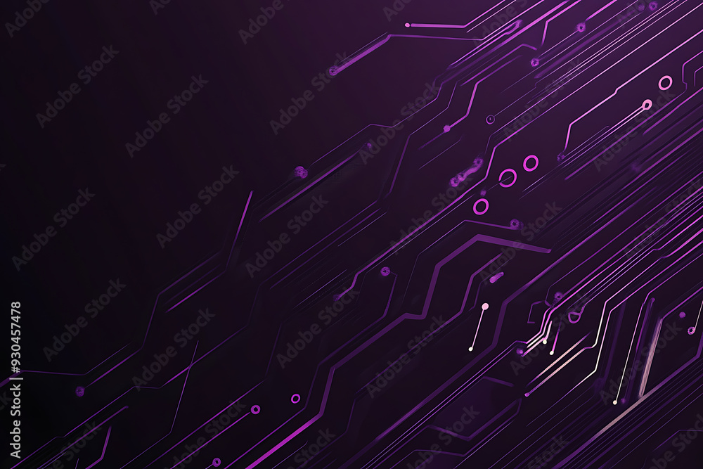 Abstract image of a circuit board with glowing lines and nodes on a pink gradient background. The intricate network of connections creates a modern, tech-inspired visual. Copy space available Abstract image of a circuit board with glowing lines and nodes on a pink gradient background. The intricate network of connections creates a modern, tech-inspired visual. Copy space available