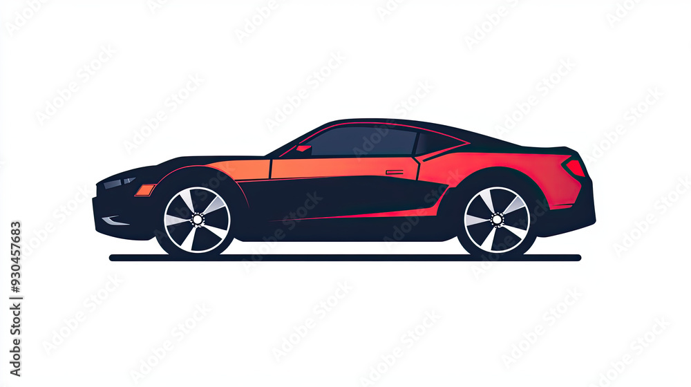 Naklejka premium graphic resource for cars