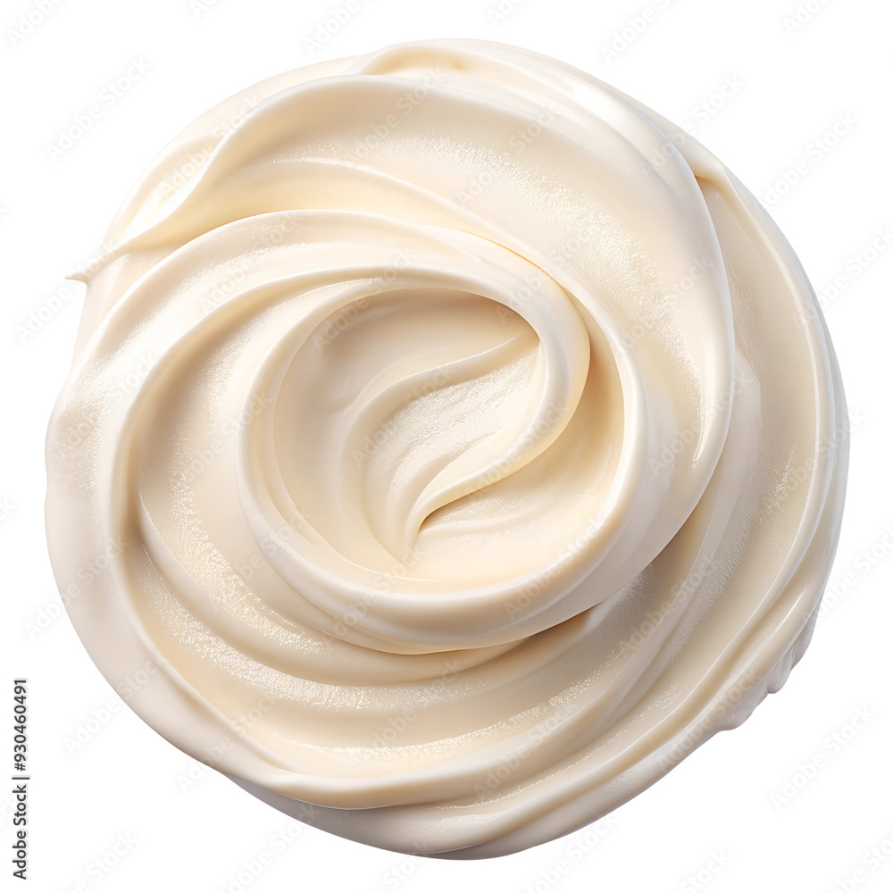 Cream smear, texture, swatch. On a transparent background. Cream smear, texture, swatch. On a transparent background.