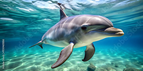 dolphin in water