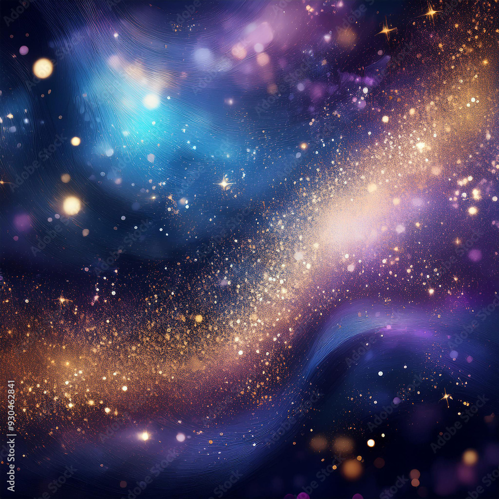 Abstract background featuring dark blue, purple, and silver glitter Abstract background featuring dark blue, purple, and silver glitter