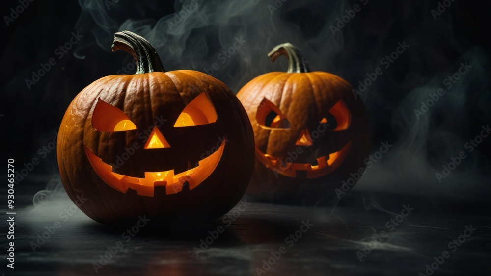 Fototapeta premium halloween jack o lantern