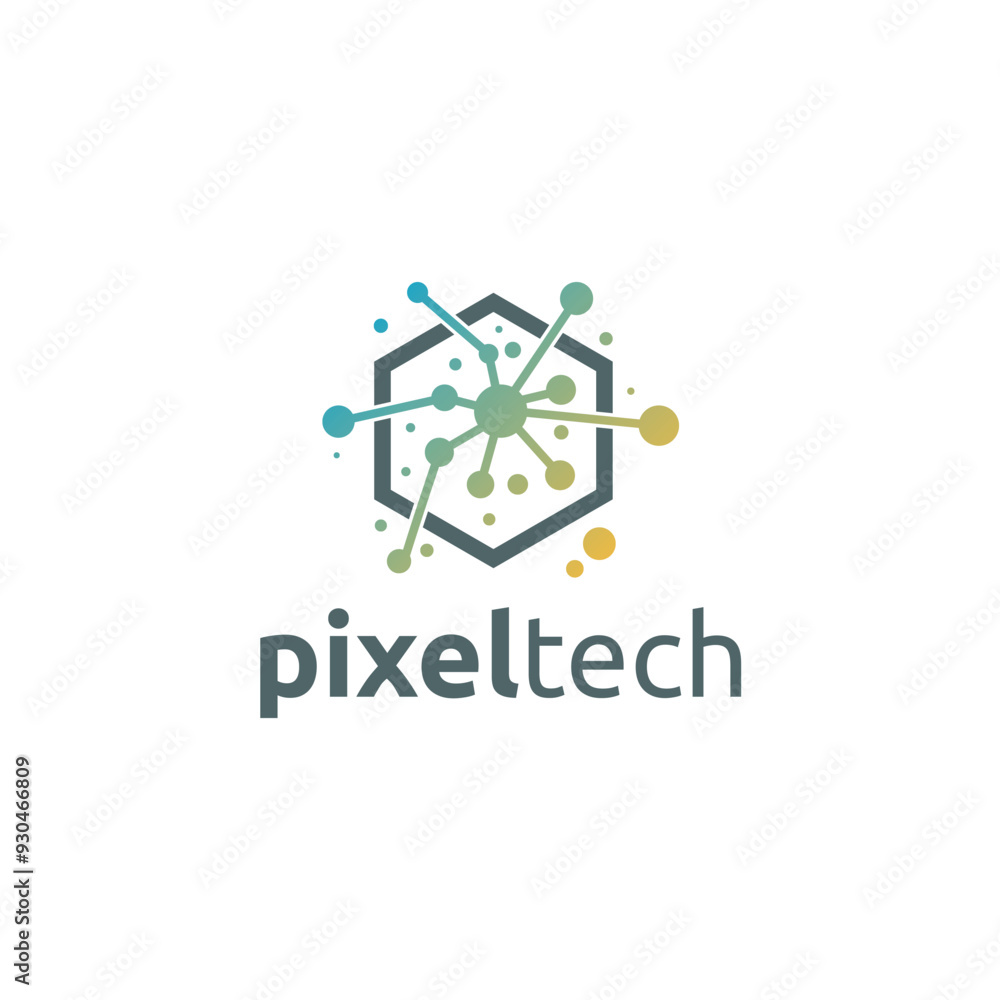 Pixel technology logo designs concept vector, Network Internet logo Modern Pixel technology logo designs concept vector, Network Internet logo Modern