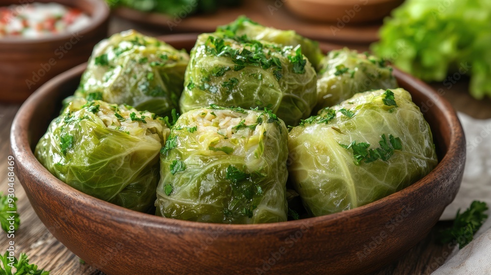 Delicious Cabbage Rolls Filled with Savory Ingredients Delicious Cabbage Rolls Filled with Savory Ingredients
