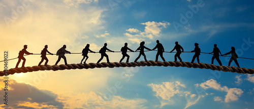 Collaboration and teamwork are vital for reaching business goals.