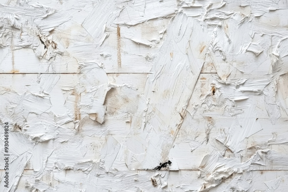 Obraz premium Abstract background of white plywood texture created with generative AI