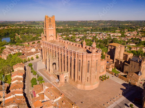 Foto Saint Cecilia cathedral, Albi, Occitania region, France,Western Europe
