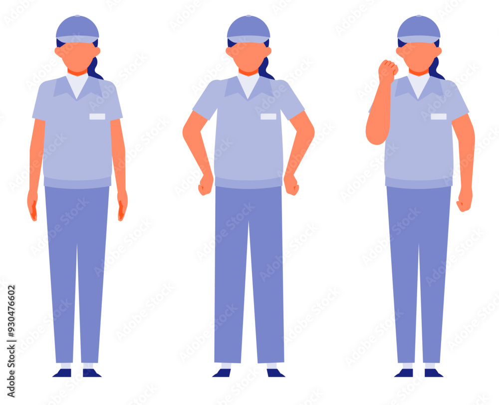 Working Woman. Concept for Problem Solving. Woman cartoon character. People face profiles avatars and icons. Close up image of Problem Solving Woman. Working Woman. Concept for Problem Solving. Woman cartoon character. People face profiles avatars and icons. Close up image of Problem Solving Woman.