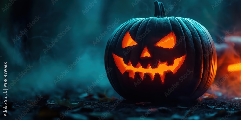 Witch in a Spooky Halloween Forest created by ai Witch in a Spooky Halloween Forest created by ai