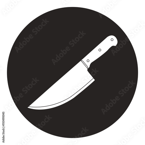 Kitchen butcher knife design