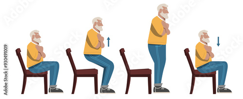 sit to stand for fall prevention in older adult