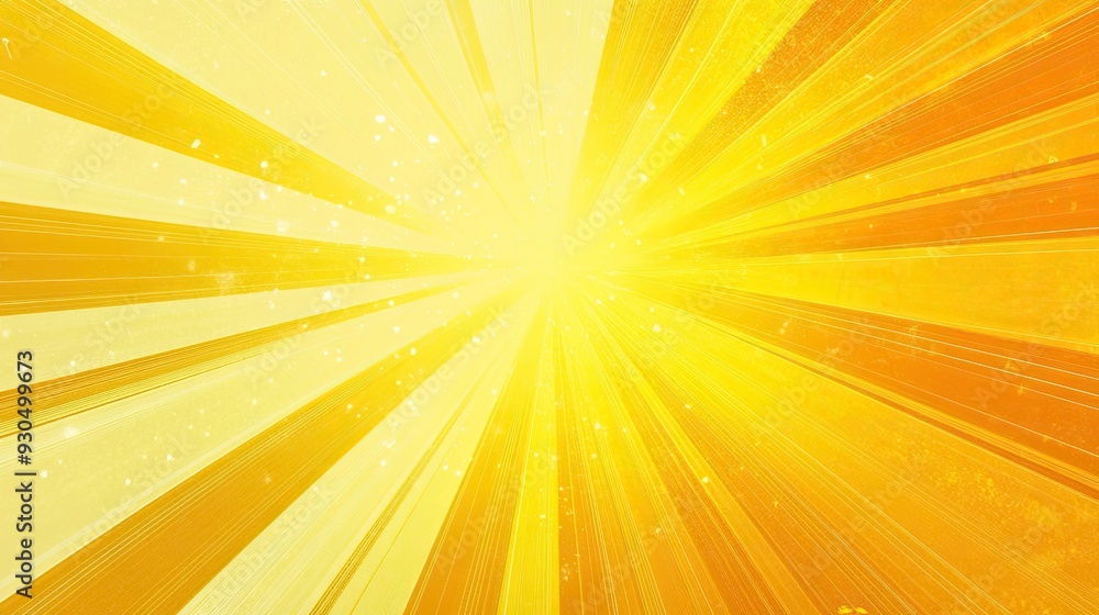 Yellow abstract background with light of sunburst. yellow starburst with halftone. sun ray retro background with flash Yellow abstract background with light of sunburst. yellow starburst with halftone. sun ray retro background with flash