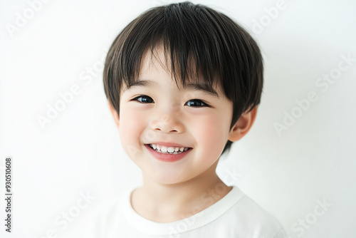 Child positive smile, happy and joyful kid, happy children's day