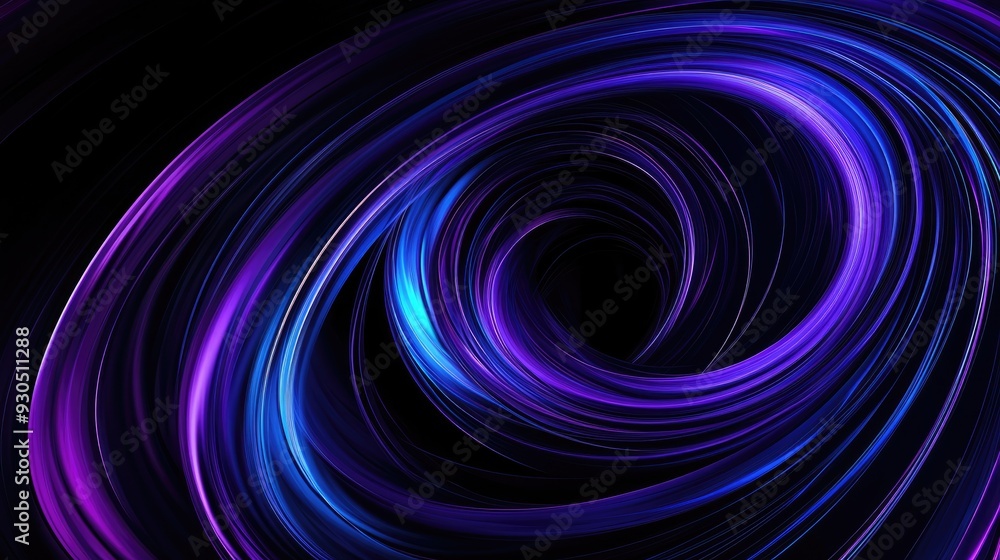 Abstract blue background with blurred speed lines and light streaks on the horizon, business background Abstract blue background with blurred speed lines and light streaks on the horizon, business background