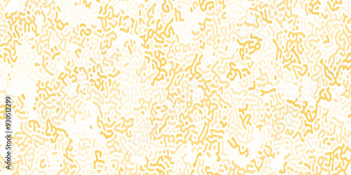 Turing pattern. Reaction-diffusion model. Chemical bases of morphogenesis. Natural patterns, stripes and spots. Monochrome texture. Most trendy cool modern abstract vector background. Vector 