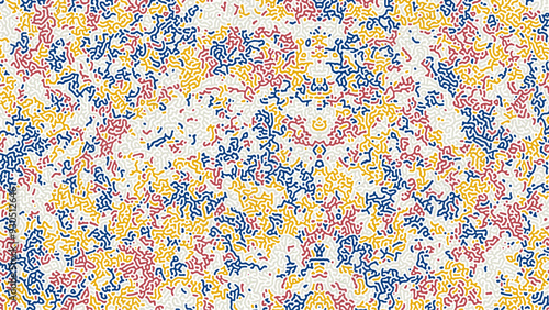 Turing pattern. Reaction-diffusion model. Chemical bases of morphogenesis. Most trendy cool modern abstract vector background. Vector abstract turing pattern background. 