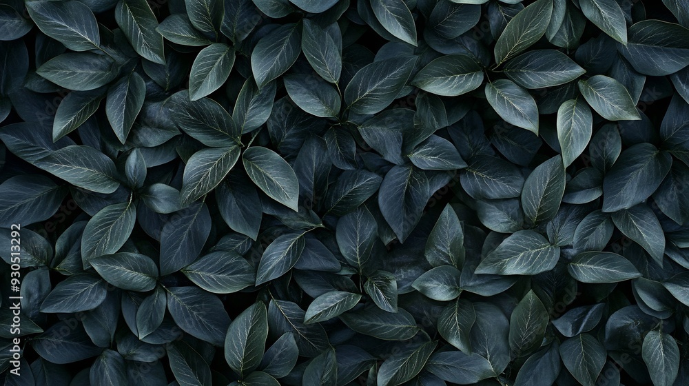 A Deep Green Foliage Background A Deep Green Foliage Background