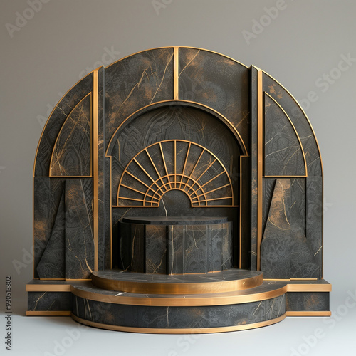 A polished black marble slab displaying a smooth texture and delicate white streaks, highlighting its luxurious appearance.
