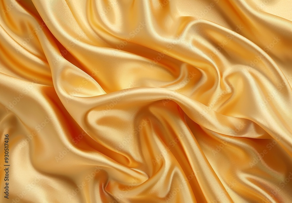 Elegant Gradient of Golden Yellow Resembles Metallic Gold Foil. Elegant Gradient of Golden Yellow Resembles Metallic Gold Foil.