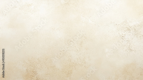 A white and brown wall covered in rust is captured up close, brown concrete wall as background, cement or stone old texture