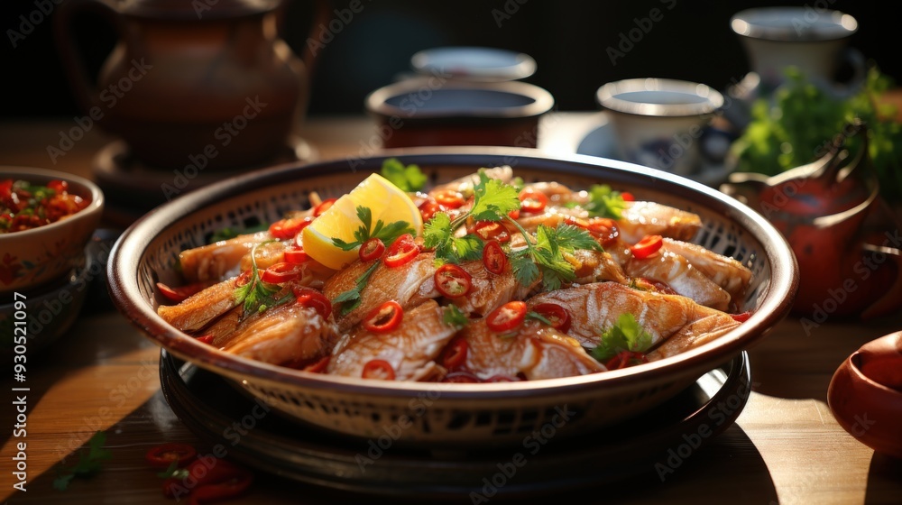 Sichuan Boiled Fish Shui Zhu Yu. Best For Banner, Flyer, and Poster Sichuan Boiled Fish Shui Zhu Yu. Best For Banner, Flyer, and Poster