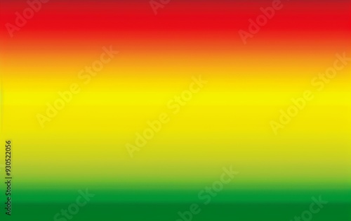 Subtle Rainbow Gradient from Yellow to Red and Green in Vector Design.