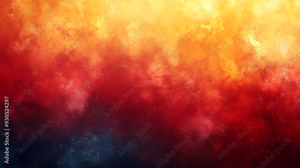 Naklejka premium A vibrant abstract background blending warm colors and textures.