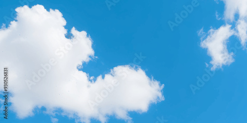 Natural and cloudy fresh blue sky background. Natural sky beautiful blue and white texture background. blue sky with cloud. sky with white clouds as background or texture	