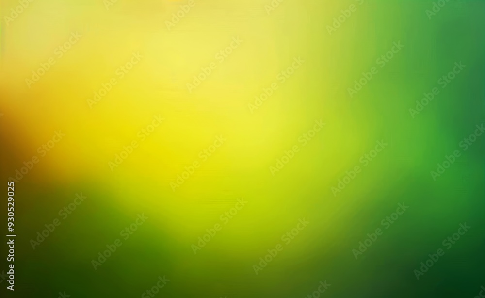 Bright Gradient Background Featuring Green and Yellow with Soft Blurriness.
