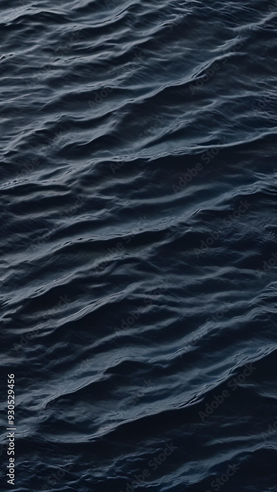 Obraz premium Dark vertical ocean background