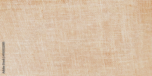 Close up burlap texture for background.. Brown light linen texture or background for your design.