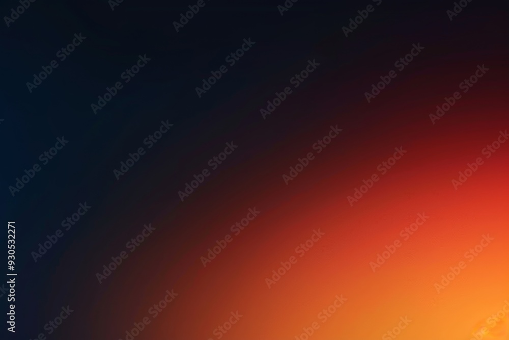 Abstract Design Featuring Blurred Gradient in Orange and Blue Tones Abstract Design Featuring Blurred Gradient in Orange and Blue Tones