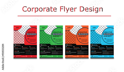 Business abstract vector template. Brochure design, cover modern layout, annual report, poster, flyer in A4 with colorful 