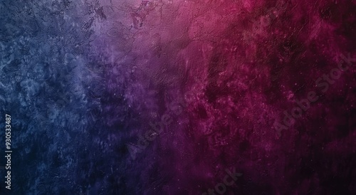 Grainy Textured Minimalist Background in Red and Purple Gradient.