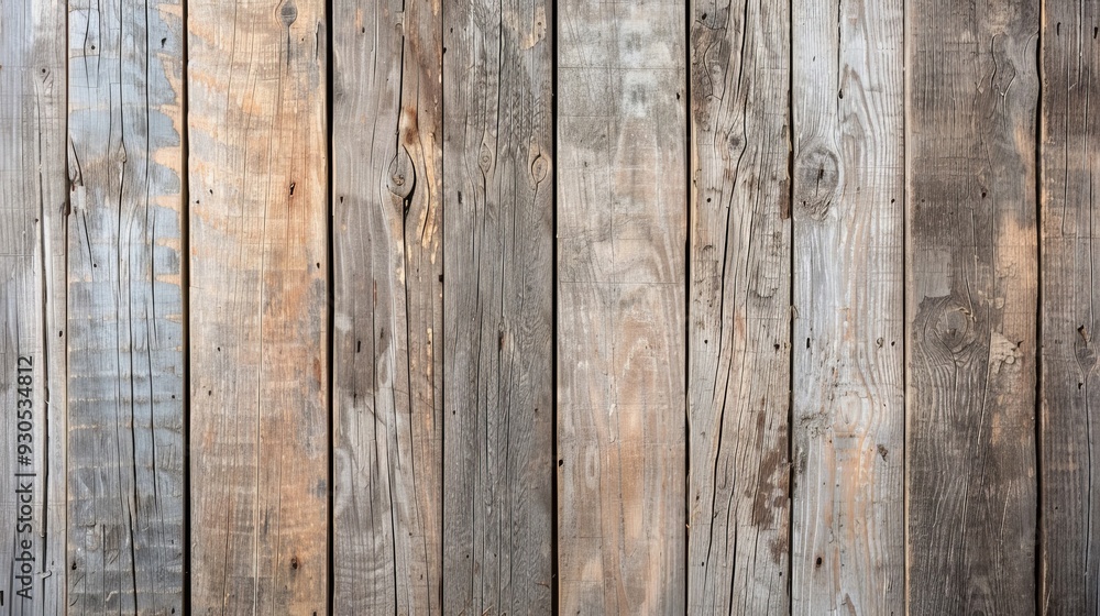 A wooden wall with many holes and cracks A wooden wall with many holes and cracks