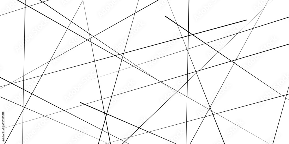 Obraz premium Geometric ornament for designs and backgrounds. Vector illustration. Modern, contemporary art-like illustration