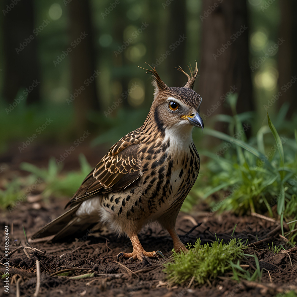 Fototapeta premium a sparrow on a branch